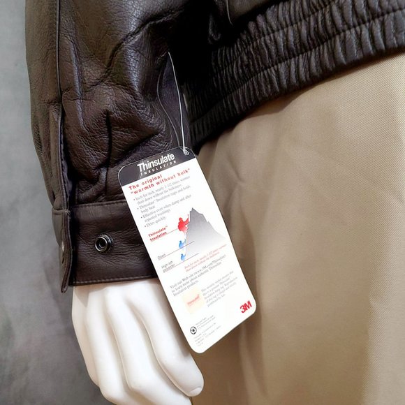 Reed Sportswear Brown Leather Jacket (NWOT) - Picture 7 of 15